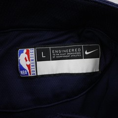 Los Angeles Clippers Sweater Men Large Blue Nike NBA Engineered Pullover 1/4 Zip