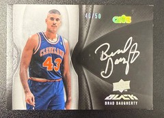 2008-09 Upper Deck Black Brad Daugherty #A2-BD /50 Auto *READ*