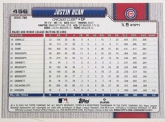 Official 2026 Topps Series 2 Justin Dean #456 (RC) Chicago Cubs Trading Card