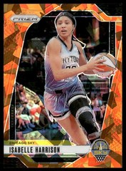 Isabelle Harrison 2024 Panini Prizm WNBA Ice Orange Prizms #6 – Chicago Sky
