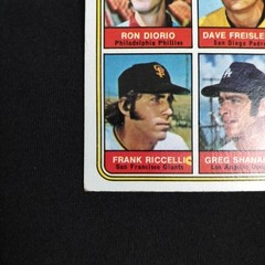 1974 Topps #599 Rookie Pitchers Padres Rare Small Letters Variation EXMT