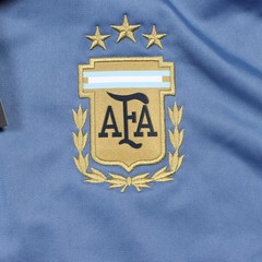 Argentina Jacket Mens Medium Blue Soccer AFA DNA TT Track Top Adidas Full Zip