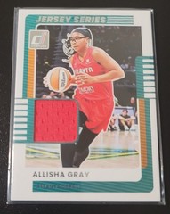 2025 Panini Donruss WNBA #55 (Allisha Gray) Jersey Series Relic Atlanta Dream