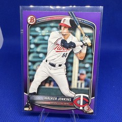 2025 Bowman – Prospects Walker Jenkins #BP-1 Purple /250 (RC)