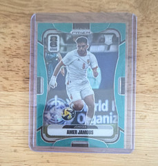 Panini Prizm 2026 FIFA World Cup Amer Jamous Jordan #272 Blue /9