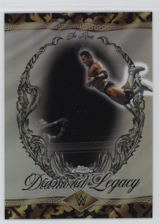 2026 Topps Chrome WWE The Rock Diamond Legacy The Rock #RDL-2 17uv