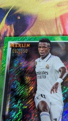 2022-23 Topps Merlin UEFA Club Competitions – Vinicius Junior #118 Neon Green…