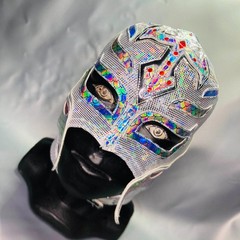 King Mysterio Semi professional Lucha Wrestling Mask Mascara luchador Silver