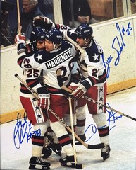 BUZZ SCHNEIDER, JOHN HARRINGTON & DAVE CHRISTIAN SIGNED 8×10 PHOTO AUTOGRAPH COA