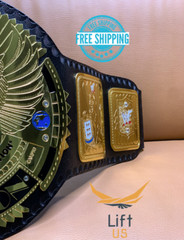 Big Eagle Attitude Era Championship Replica Tittle Belt ADULT Size Brass 2MM NEW