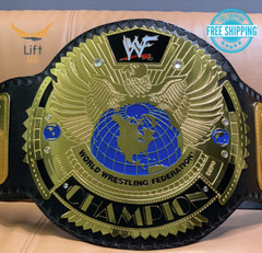 Big Eagle Attitude Era Championship Replica Tittle Belt ADULT Size Brass 2MM NEW