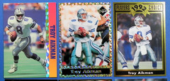 Troy Aikman 9-Card Lot _ Exact Lot (C) includes Promo and Limited-Print Cards