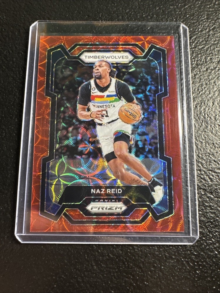 2023-24 Panini Prizm – Naz Reid #204 Choice Red Prizm /88