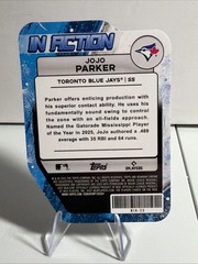 2025 Bowman Draft – Bowman in Action JoJo Parker #BIA-23 Mojo Refractor (RC)