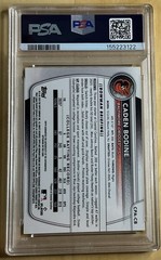 2025 Bowman Draft Chrome Sapphire Caden Bodine 1st Auto /199 CPA-CB PSA 9 POP 6