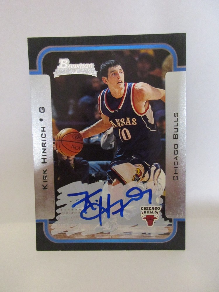 2003 Bowman Kirk Hinrich Rookie Auto Card No. 148