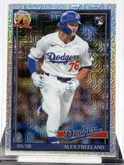 2026 Topps Series 2 Alex Freeland RC Mojo Refractor Dodgers #91C2-10
