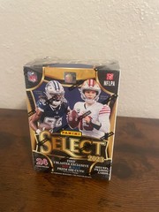 2023 Panini Select Football NPP Blaster Box Factory Sealed red and blue parallel
