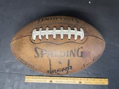 VINTAGE 80 Arena Football League Official Spalding Game Ball Ironman