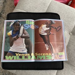 Serena Venus Williams ROOKIE COVER SI for Kids 1998 Smash Sisters W RC POSTER