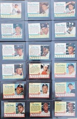 1962 Post Cereal Baseball Cards – PICK YOUR CARD, Commons and Semi-Stars