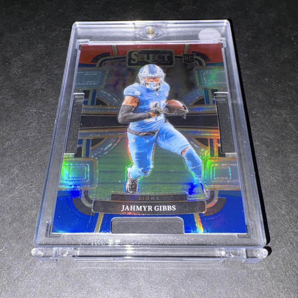 Panini Select 2023 Jahmyr Gibbs Lions Concourse Prizm #34 RC