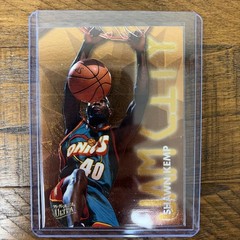 Fleer/SkyBox Fleer Ultra Jam City 1996 Shawn Kemp Insert #4 of 12 SuperSonics