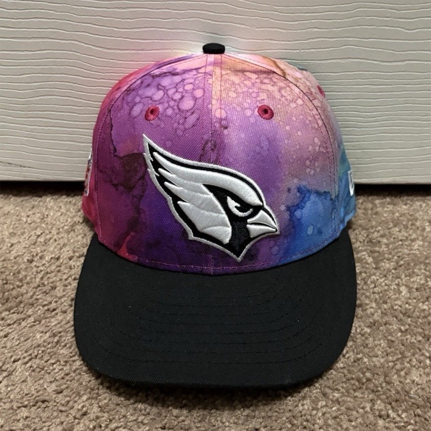 Arizona Cardinals NFL Football Cap Purple Pink Blue Black Multicolor