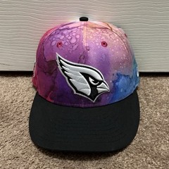 Arizona Cardinals NFL Football Cap Purple Pink Blue Black Multicolor
