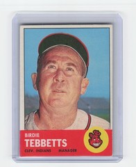 1963 Topps #48 Birdie Tebbetts