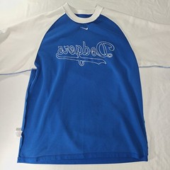 LA Dodgers Blue Nike Pullover Raglan w/Script Logo – Men&rsquo;s Size XL