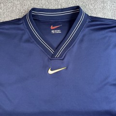 Vintage 90s Nike Fit Boca Juniors CABJ Basketball Warmup Pullover Men’s XXL Blue