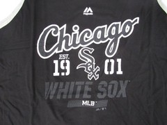 New Chicago White Sox Mens Big & Tall Sizes Majestic Black Tank Top Muscle Shirt