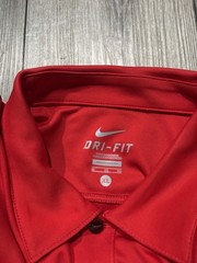 Nike SMU Mustangs Polo Golf Shirt. Mens XL. Red. NCAA.