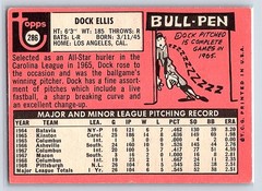 1969 Topps #286 Dock Ellis RC