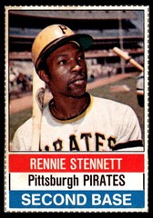 1976 Hostess Rennie Stennett Pittsburgh Pirates #9