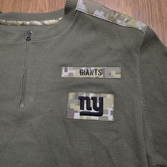 Nike NFL New York Giants Salute to Service Quarter Zip Thermal Pullover Mens XL