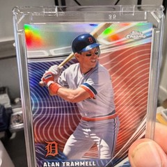 #RVA-19 Alan Trammell 2026 Topps Chrome Chrome Rivals Away Detroit Refractor⚾️🔥