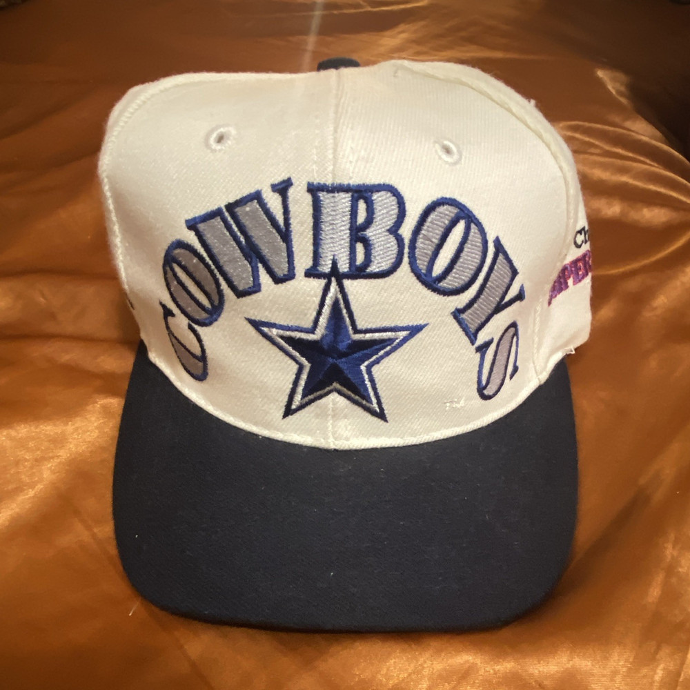 ANNCO Dallas Cowboys NFL Super Bowl Champions Snapback Hat White/Blue