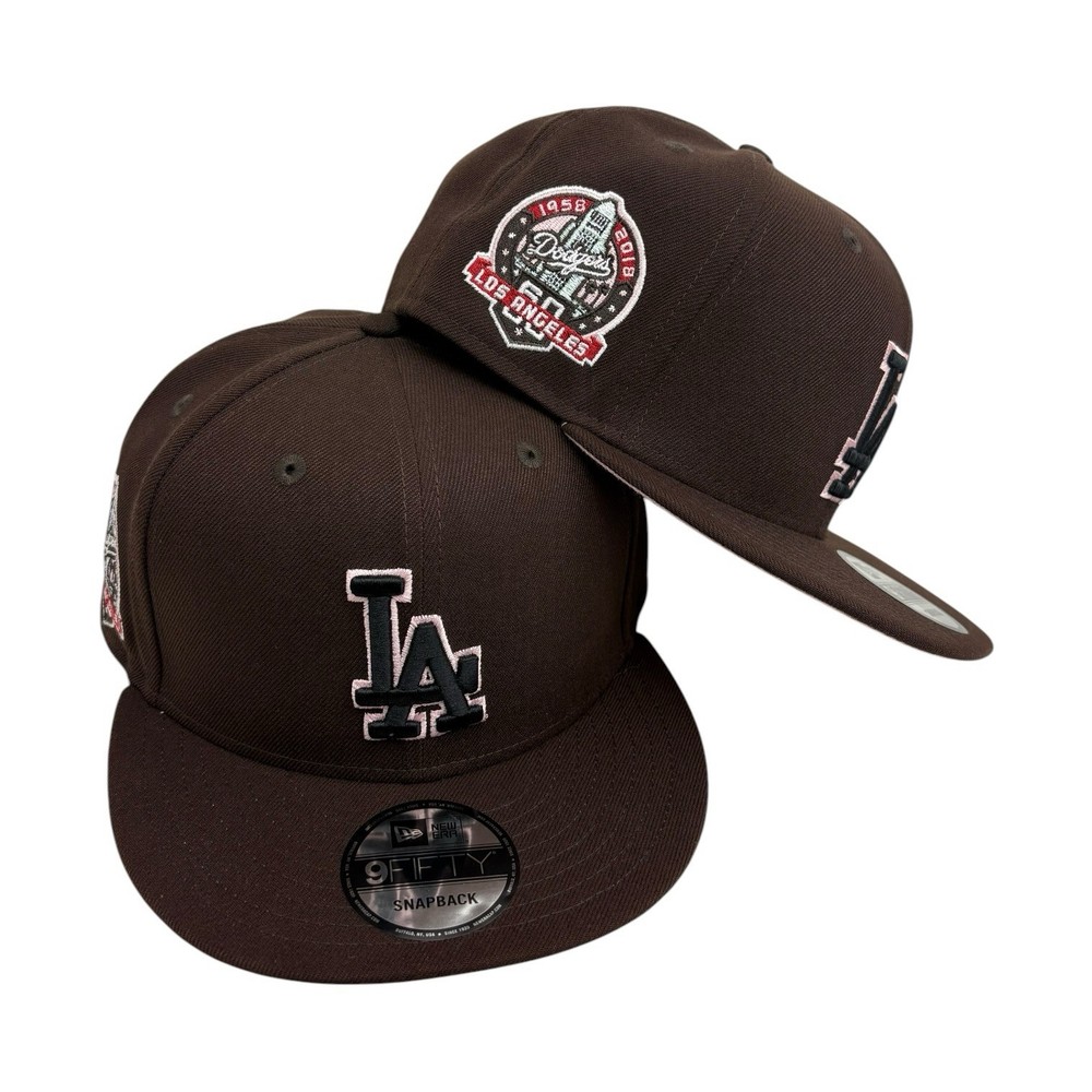 Los Angeles Dodgers New Era 9FIFTY Snapback Dodger Stadium 60Th Anniversary Hat