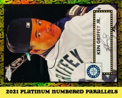 (NEW on 7/24/24) 2021 Topps Chrome Platinum Anniversary Color Parallels