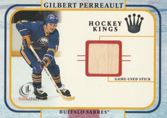 2001-02 Fleer Legacy Memorabilia #20 Gilbert Perreault STK (1:24)!