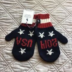 Ralph Lauren Mittens Winter Olympics 2014 Sz S/M