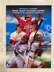 2025 Onit Arkansas Razorbacks Baseball *PICK YOUR PLAYER Base/Insert Card*