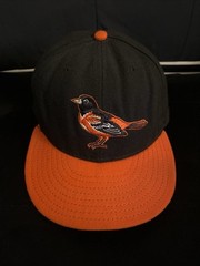 Black and Orange Baltimore Orioles Fitted Hat – New Era , 7 3/8