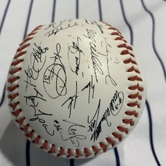 Chicago Cubs 1997 Facsimile Team Signed Souvenir Baseball Ball
