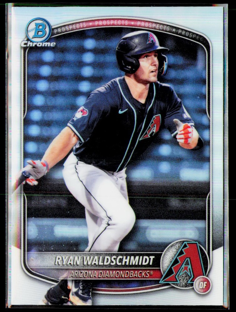 2025 Bowman Draft #BDC-41 Ryan Waldschmidt Chrome Refractor