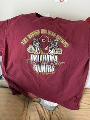 Oklahoma Sooners 2002 Final Four Throwback Shirt Retro XL