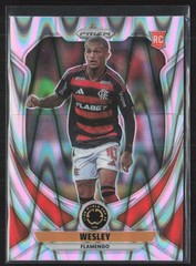 2025 Panini Prizm FIFA Club World Cup Wesley França #109 Seismic Prizms