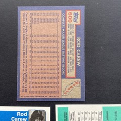 Rod Carew – Lot of 3 – 1984 Topps, Donruss & Fleer – California Angels